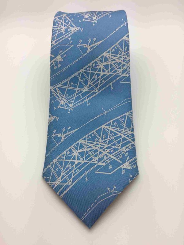 Wright Brothers Flyer Drawing Tie,T-10179